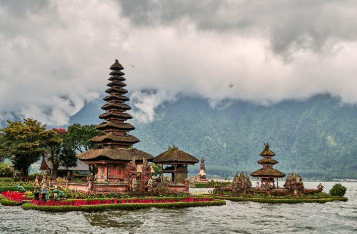an iconic landscape of Bali