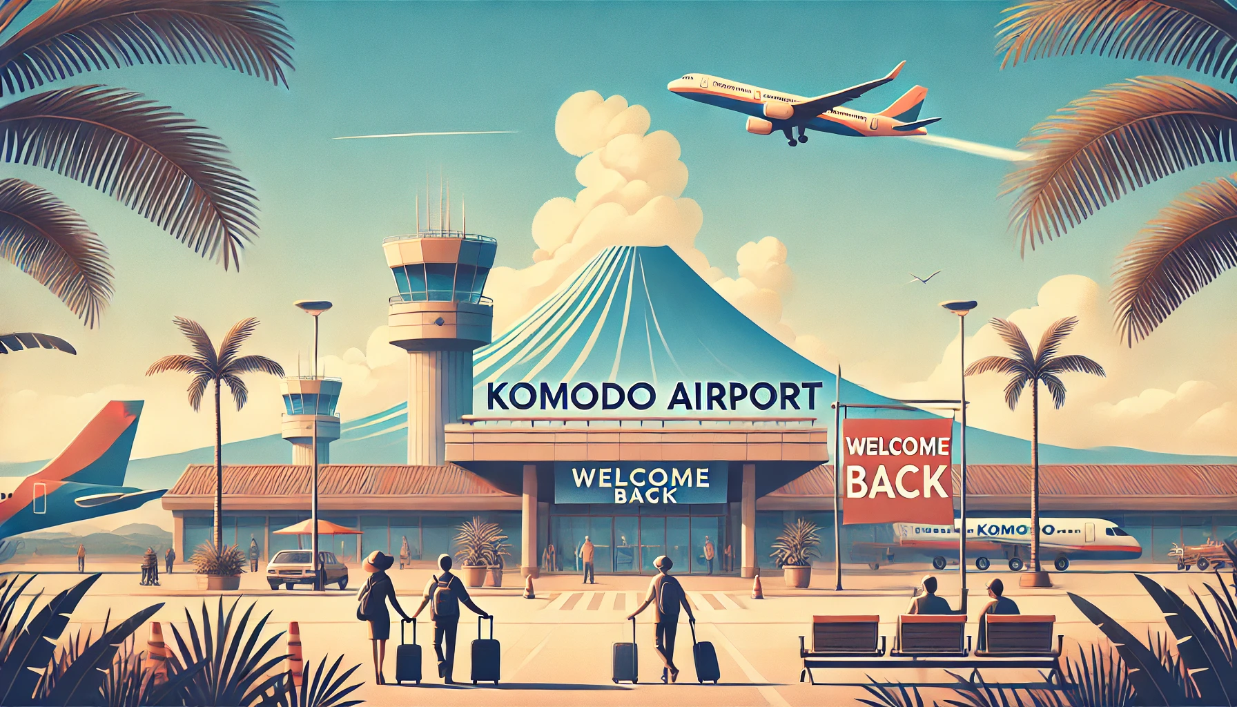 Labuan Bajo Trip: Komodo Airport Reopens After Lewotobi Volcanic Ash Disruption