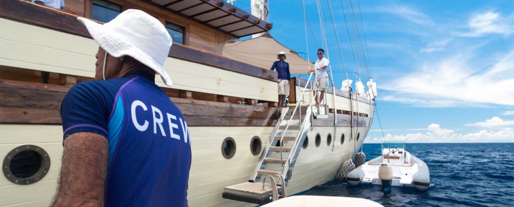 Safety standart on luxury Lamima yacht