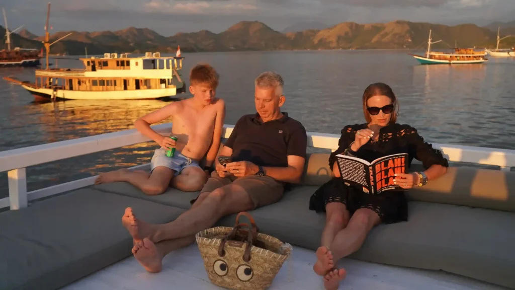 families to Labuan Bajo trip